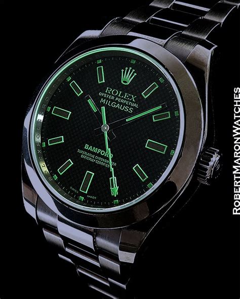 bamford rolex milgauss|rolex milgauss watchfinder.